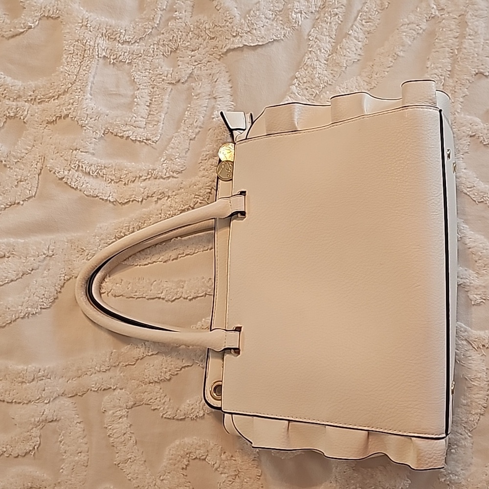 Ruffle Eva Mendez Handbag
